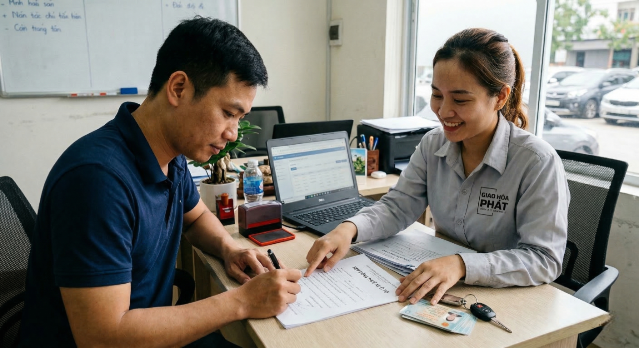 Thuê Xe Ô Tô Tự Lái 2026 Cần Những Giấy Tờ Gì?